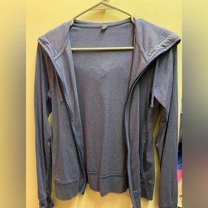Blue uniqlo hoodie/ jacket
